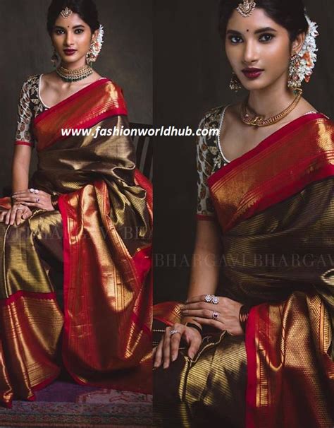 Bhargavi Kunams “vibhavari” Sarees Collections Fashionworldhub