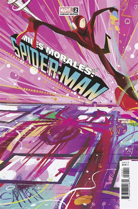 Buy Comics Miles Morales Spider Man 2 Tbd Artist Graffiti Variant