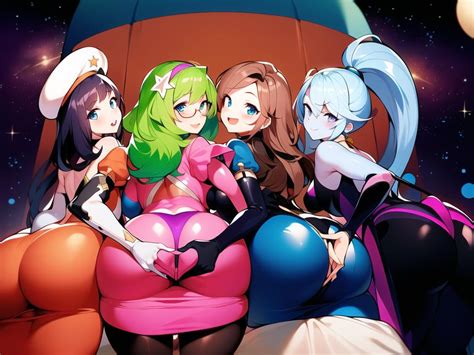 Rule 34 4girls Ai Generated Brianne De Chateau Canime Dragon Ball Dragon Ball Super Female