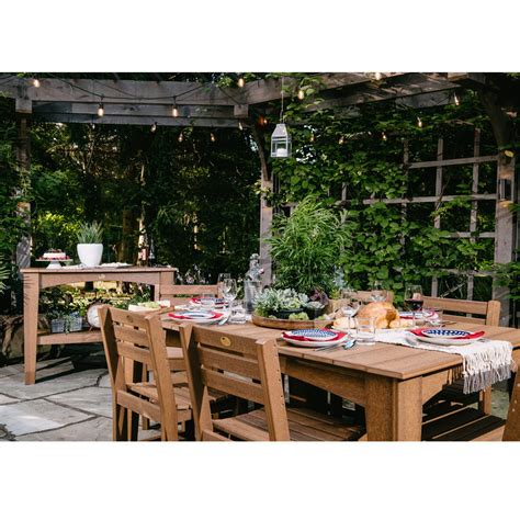 The quality outdoor furniture you use to decorate and enhance your patios, porches, balconies and verandas reflect both your sense of style and your unique personality. LuxCraft 44" x 72" Island Dining Table | IDT4472R
