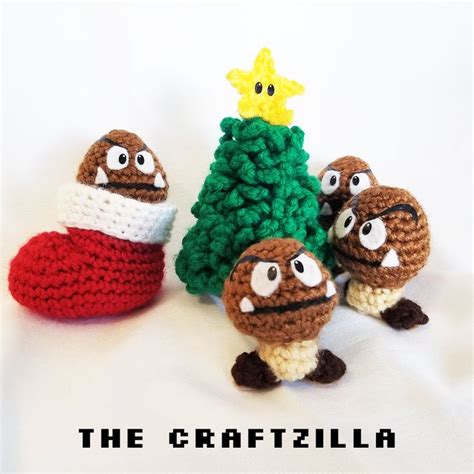 Adorable Goomba Amigurumi Free Crochet Pattern