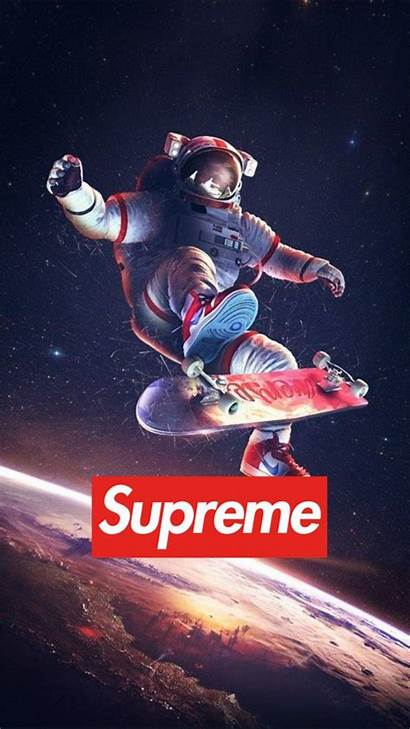 Supreme Wallpapers Space Spaceman Cave