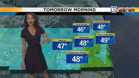 Cold Front Brings Chilly Weather To South Florida Youtube