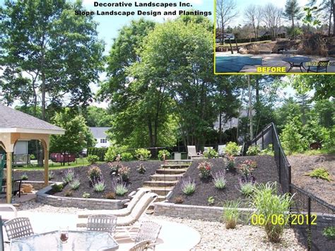 Garden Ideas For Sloping Backyards Landscaping Landscaping Ideas For Backyard With Slope With