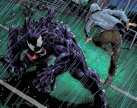 Peter Parker Vs Venom Ultimate By Dvsmallville On Deviantart