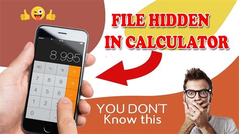 How To Hide Your Secret Files In Calculator 😱 Android Tricks 2019 L