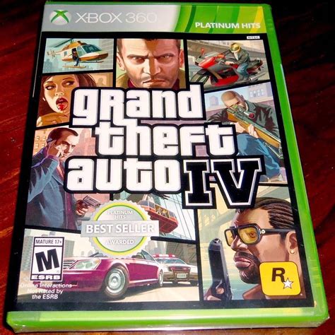 Videojuego Grand Theft Auto Iv Gta 4 Xbox 360 Fisico Sellado 54900