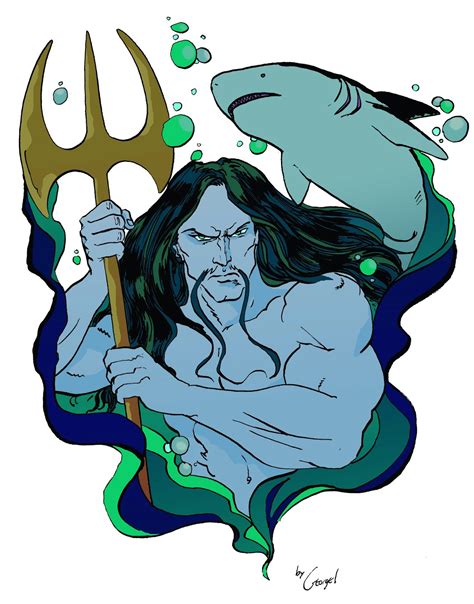 Poseidon Cartoon Clipart Best