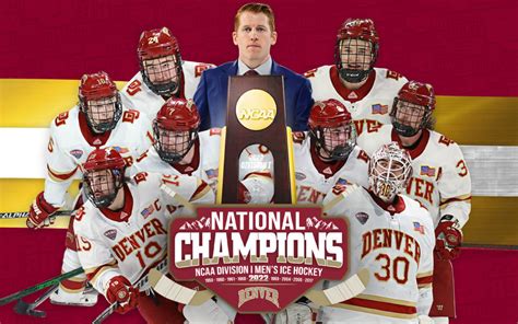 Anchorages David Carle Guides Denver To Mens Ncaa Hockey Title