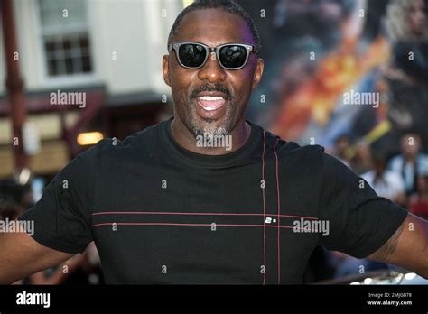 Actor Idris Elba Poses For Photographers At A Special Screening Of Fast