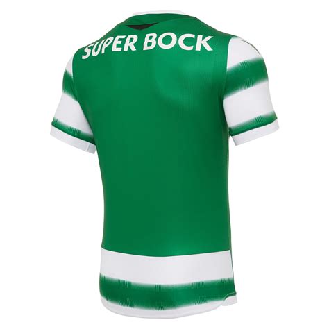 Sporting Lisbon 2020 21 Macron Home Shirt 2021 Kits Football Shirt