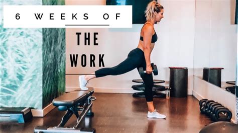 review of 6 weeks of the work a new at home workout program 6 weeks of the work preview youtube