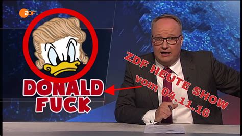 Das zdf programm bei hörzu: ZDF Heute Show - Donald wird Präsident?! | HD | 04.11.16 ...