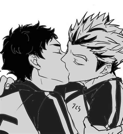 Bokuto Akaashi Hq Kiss 22 Bokuto Koutarou Bokuaka Haikyuu Bokuto