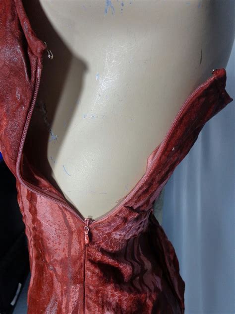 Carrie White Prom Gown Zipper Side Opening Carrie White Carrie