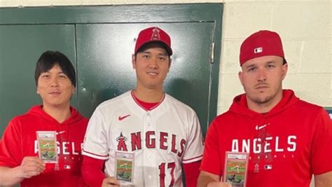 Shohei Ohtani And Mike Trout A Memorable Moment Captured In A Photo