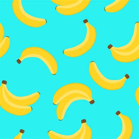 Premium Vector Banana Seamless Pattern