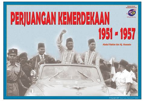 Soekarni merupakan salah satu tokoh proklamator kemerdekaan indonesia. SEJARAH MALAYSIA: KOLEKSI ALBUM BERGAMBAR