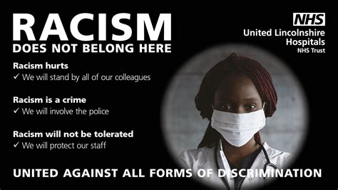 Lincolnshires Hospitals United Against Racism Lincolnshire Stp