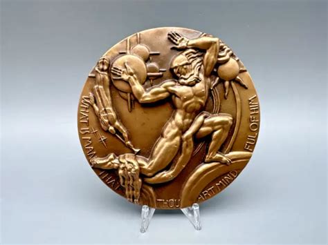 1957 Society Medalists 56th Issue Medallic Art Bronze 2 78 Medal Donald De Lue £33152