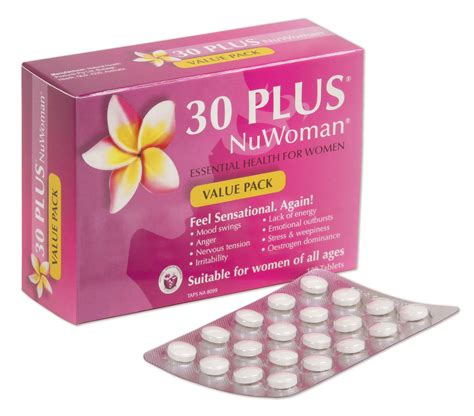 30 Plus NuWoman Tablets Natural Hormone Support
