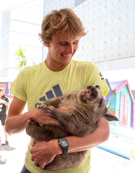 Alexander Zverev Photos - In this handout provided by Tennis Australia