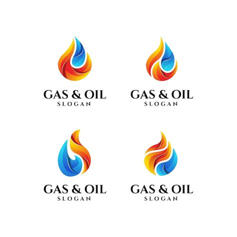 Premium Vector Gas And Oil Logo Template