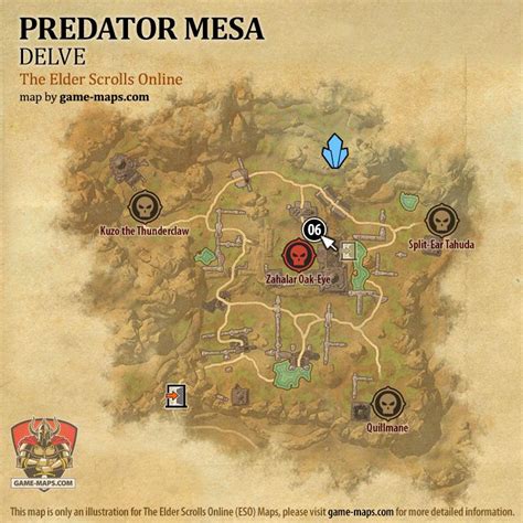 ESO Delve Maps With Skyshards And Bosses Location The Elder Scrolls Online