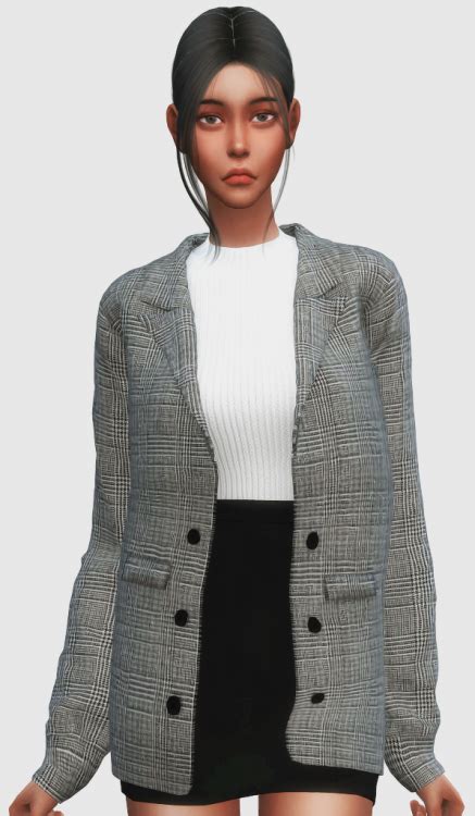 Plbsims Ts4 Moreandmore Outfit Full Body New Mesh Normal Map All