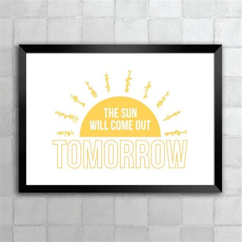Annie The Sun Will Come Out Tomorrow Digital Download Etsy