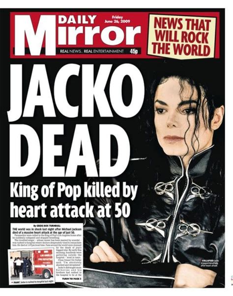 The Death Of Michael Jackson Occurred On June 25 2009 Where The