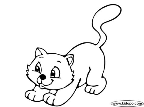 You can easily print or download them at your convenience. Cute kitten coloring page