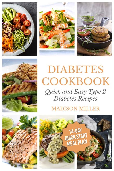 Diabetes Cookbook Quick And Easy Diabetes Type 2 Recipes 14 Day