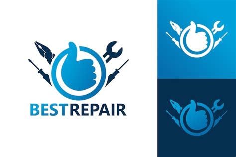 Premium Vector Best Repair Logo Template Premium Vector