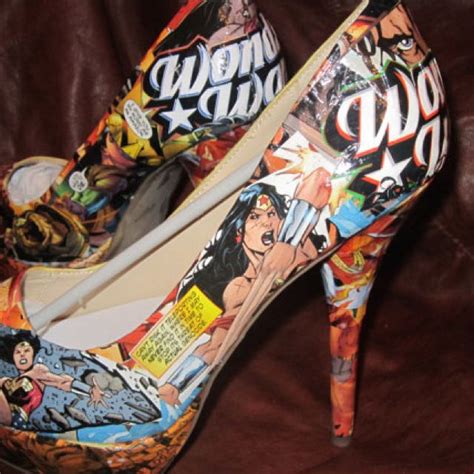 I Want These Sooooo Badly Wonder Woman Shoes Heels Womens Heels