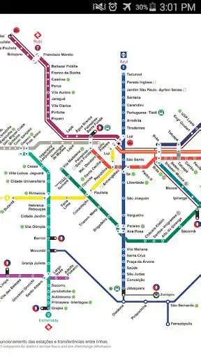 Descarga Del Mapa Del Metro De Sao Paulo