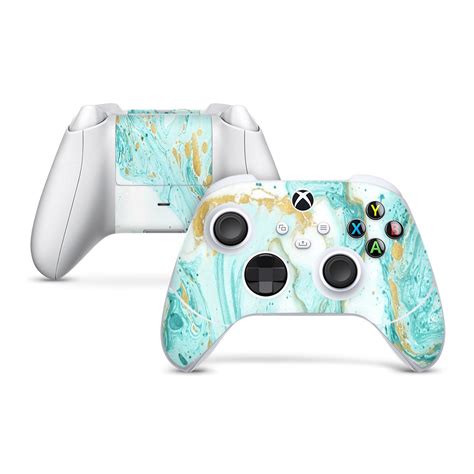 Xbox Series S Controller Skin Ocean Marble Swirl Skinwraps Australia