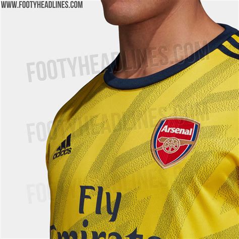 Personalise with your chosen name & number. 'Bruised Banana' - Adidas Arsenal 19-20 Away Kit Leaked ...