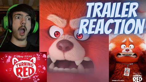 Turning Red Official Teaser Trailer REACTION PIXARS NEW PROJECT LOOKS