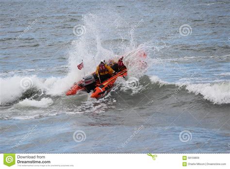 Dinghy Racing Against Waves In North Sea Editorial Stock Image Image