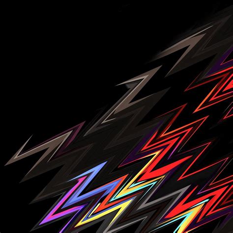Lightning Shapes Dark Abstract 4k Ipad Wallpapers Free Download
