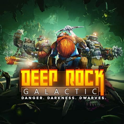 Deep Rock Galactic Playstation Box Cover Art Mobygames