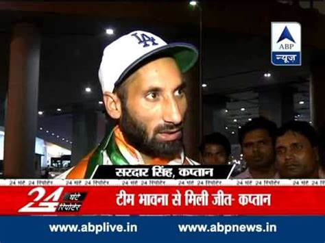 asiad champion indian hockey team returns home video dailymotion