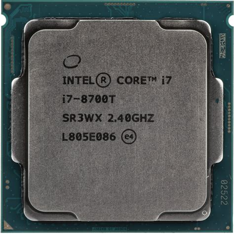 Intel Core I7 8700t 24 Ghz 6 Core Fclga 1151 Cm8068403358413