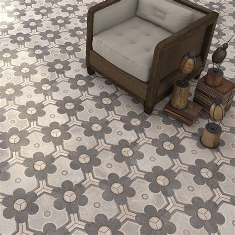 Vintage Hexagon Tiles
