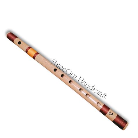 Flute C Scale Indian Handcrafted Wooden Bamboo Flute Great Sound
