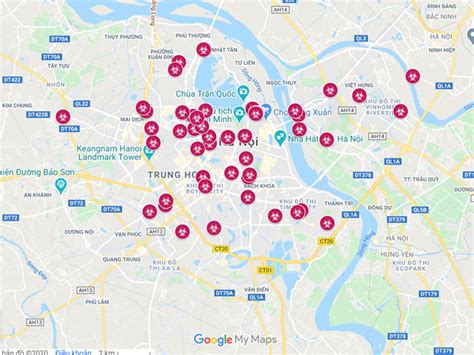 Ngay sau đó chị n. Google nói gì về bản đồ dịch COVID-19 tại Hà Nội đang được ...