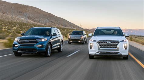 We may earn money from the links on this page. Ford Explorer vs. Hyundai Palisade vs. Kia Telluride ...