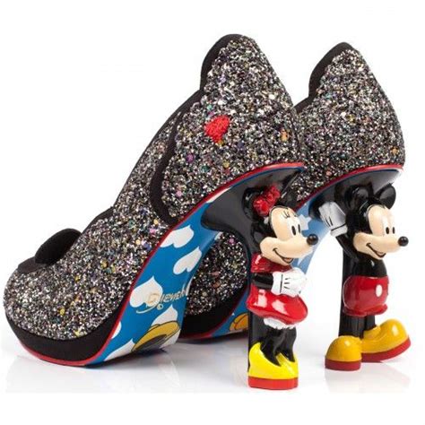 Irregular Choice Mickey And Friends Minnie Mouse Character Heel Pump