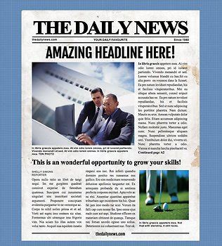 English lessons for allkeywords:newspaper historynewspaper acronymtypes of newspaperimportance of newspapernewspaper articlenewspaper meaning. 4 Page Newspaper Template Microsoft Word (8.5x11 inch) by Newspaper Templates
